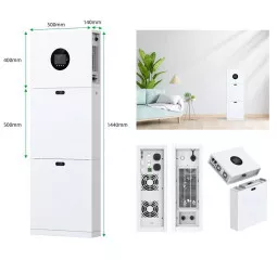 Система резервного питания 2E PowerWall Vezha, 5000 Вт, 10.24 кВт/ч, MPPT 5.5 кВт, WiFi, расширение емкости, параллельное подключение (2E-ESS-PWV5-10)