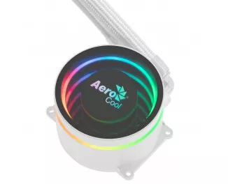 Система водяного охолодження AeroCool Oasis L240 White (ACLA-OA24117.21)