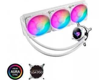 Система водяного охлаждения ASUS ROG Strix LC II 360 ARGB White Edition (90RC00F2-M0UAY0)