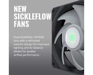 Система водяного охолодження Cooler Master MasterLiquid ML240L V2 RGB (MLW-D24M-A18PC-R2)