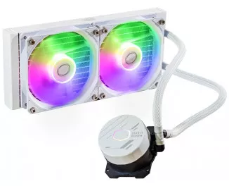 Система водяного охлаждения CoolerMaster MasterLiquid 240L Core ARGB White (MLW-D24M-A18PZ-RW)