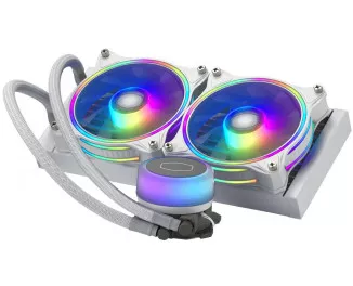 Система водяного охлаждения CoolerMaster MasterLiquid ML240 Illusion White Edition (MLX-D24M-A18PW-R1)