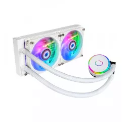 Система водяного охлаждения CoolerMaster MasterLiquid PL240 Flux White Edition (MLY-D24M-A23PZ-RW)