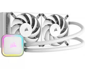Система водяного охлаждения Corsair iCUE H100i RGB Elite White (CW-9060078-WW)