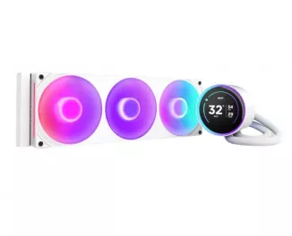 Система водяного охлаждения NZXT Kraken Elite RGB 360mm AIO White (RL-KR36E-W2)