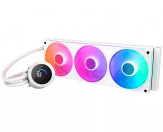 Система водяного охлаждения NZXT Kraken Plus RGB V2-360 mm AIO liquid cooler White (RL-KR360-W2)