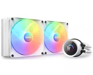 Система водяного охлаждения NZXT Kraken RGB 280mm w/Display (RL-KR280-W1)
