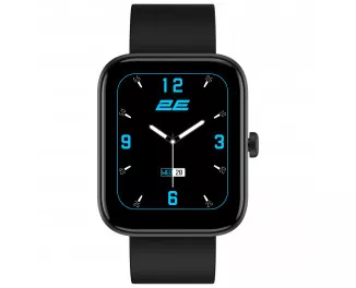 Смарт-часы 2E Alpha SQ Music Edition 46mm Black (2E-CWW40BK)