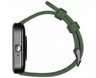Смарт-часы 2E Alpha SQ Music Edition 46mm Black-Green (2E-CWW40BKGN)