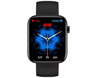 Смарт-годинник 2E Wave Plus 47mm Black (2E-CWW12BK)