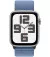Смарт-часы Apple Watch SE 2 (2023) GPS 40mm Silver Aluminium Case with Winter Blue Sport Loop (MRE33QP/A)