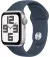 Смарт-часы Apple Watch SE 2 (2023) GPS 40mm Silver Aluminum Case with Storm Blue Sport Band - M/L (MRE23QP/A)