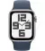 Смарт-часы Apple Watch SE 2 (2023) GPS 40mm Silver Aluminum Case with Storm Blue Sport Band - S/M (MRE13QP/A)