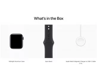 Смарт-часы Apple Watch SE 2 (2023) GPS + Cellular 40mm Midnight Aluminum Case with Midnight Sport Band - S/M (MNTM3/MRG83/MRG63)