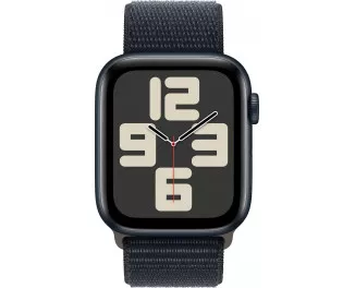 Смарт-часы Apple Watch SE 2 (2023) GPS + Cellular 40mm Midnight Aluminum Case with Midnight Sport Loop (MRGD3/MRGE3)