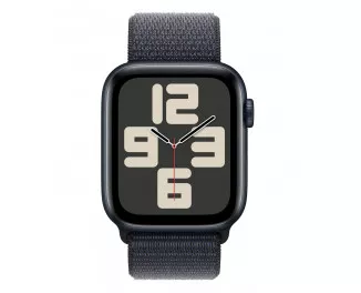 Смарт-часы Apple Watch SE 2 (2024) GPS 40mm Midnight Aluminum Case with Ink Sport Loop (MXEA3)