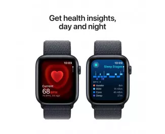 Смарт-часы Apple Watch SE 2 (2024) GPS 40mm Midnight Aluminum Case with Ink Sport Loop (MXEA3)