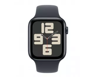 Смарт-часы Apple Watch SE 2 (2024) GPS 44mm Midnight Aluminum Case with Midnight Sport Band - S/M (MXEJ3)