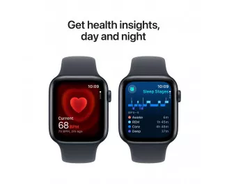 Смарт-часы Apple Watch SE 2 (2024) GPS + Cellular 44mm Starlight Aluminum Case with Starlight Sport Band - M/L (MXG83, MXGU3)