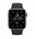 Смарт-часы Apple Watch SE GPS + Cellular 44mm Space Gray Aluminum Case with Black Sport Band (MYER2)
