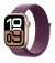 Смарт-годинник Apple Watch Series 10 GPS + Cellular 42mm Rose Gold Aluminum Case with Plum Sport Loop (MWWK3)