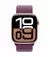 Смарт-годинник Apple Watch Series 10 GPS + Cellular 42mm Rose Gold Aluminum Case with Plum Sport Loop (MWWK3)