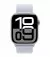 Смарт-часы Apple Watch Series 10 GPS + Cellular 42mm Silver Aluminum Case with Blue Cloud Sport Loop (MWX53)