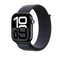 Смарт-часы Apple Watch Series 10 GPS + Cellular 46mm Jet Black Aluminum Case with Ink Sport Loop (MWY53)