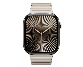 Смарт-годинник Apple Watch Series 10 GPS + Cellular 46mm Natural Titanium Case with Natural Link Bracelet (MX163+MXMF3)