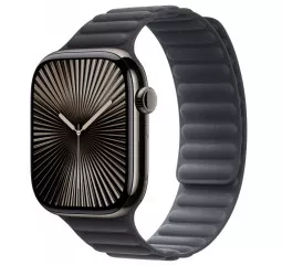 Смарт-часы Apple Watch Series 10 GPS + Cellular 46mm Slate Titanium Case with Black Magnetic Link - S/M (MX173+MXWY3)