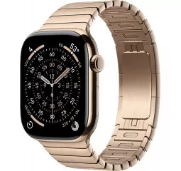 Смарт-часы Apple Watch Series 11 GPS + Cellular 46mm Gold Titanium Case with Gold Link Bracelet (MFC34+MXMH3)