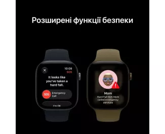 Смарт-часы Apple Watch Series 12 GPS 46mm Dark Bronze Aluminum Case with Olive Sport Band - S/M (MJEQ4)