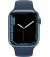 Смарт-часы Apple Watch Series 7 GPS 41mm Blue Aluminum Case with Abyss Blue Sport Band (MKN13)