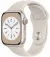 Смарт-часы Apple Watch Series 8 GPS 41mm Starlight Aluminum Case with Starlight Sport Band - S/M (MNU93)