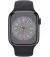 Смарт-часы Apple Watch Series 8 GPS + Cellular 41mm Midnight Aluminum Case with Midnight Sport Band (MNHV3)