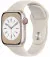 Смарт-часы Apple Watch Series 8 GPS + Cellular 41mm Starlight Aluminum Case with Starlight Sport Band - S/M (MNUX3)