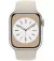 Смарт-часы Apple Watch Series 8 GPS + Cellular 41mm Starlight Aluminum Case with Starlight Sport Band - S/M (MNUX3)
