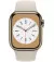 Смарт-часы Apple Watch Series 8 GPS + Cellular 45mm Gold Stainless Steel Case with Starlight Sport Band (MNKM3)