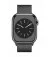Смарт-часы Apple Watch Series 8 GPS + Cellular 45mm Graphite Stainless Steel Case with Graphite Milanese Loop (MNKW3/MNKX3)