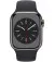 Смарт-часы Apple Watch Series 8 GPS + Cellular 45mm Graphite Stainless Steel Case with Midnight Sport Band (MNKU3)