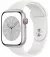 Смарт-часы Apple Watch Series 8 GPS + Cellular 45mm Silver Aluminum Case with White Sport Band (MP4J3)