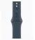 Смарт-часы Apple Watch Series 9 GPS 41mm Silver Aluminum Case with Storm Blue Sport Band - M/L (MR913)