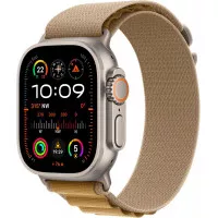 Смарт-часы Apple Watch Ultra 2 2024 GPS + Cellular 49mm Natural Titanium Case with Tan Alpine Loop - Large (MX4H3)