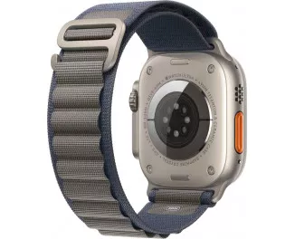 Смарт-часы Apple Watch Ultra 2 GPS + Cellular 49mm Titanium Case with Blue Alpine Loop - Medium (MREP3)