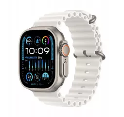 Смарт-часы Apple Watch Ultra 2 GPS + Cellular 49mm Titanium Case with White Ocean Band (MREJ3)