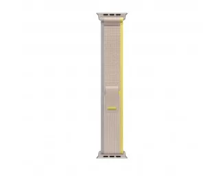 Смарт-часы Apple Watch Ultra GPS + Cellular 49mm Titanium Case with Yellow/Beige Trail Loop - M/L (MQF23/MQFU3)