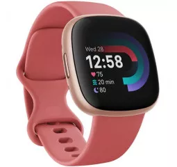Смарт-часы Fitbit Versa 4 Pink Sand/Copper Rose (FB523RGRW)