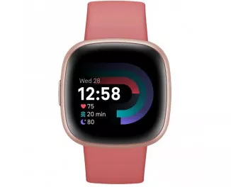 Смарт-годинник Fitbit Versa 4 Pink Sand/Copper Rose (FB523RGRW)