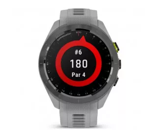 Смарт-часы GARMIN Approach S70 42mm B. Ceramic Bezel w. Powder Gray S. Band (010-02746-01/11)