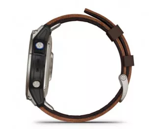 Смарт-часы GARMIN D2 Mach 1 Aviator Smartwatch with Oxford Brown Leather Band (010-02582-54/55)
